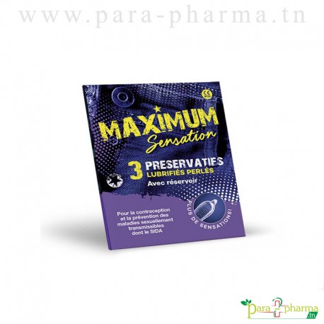MAXIMUM SENSATION PRESERVATIF
